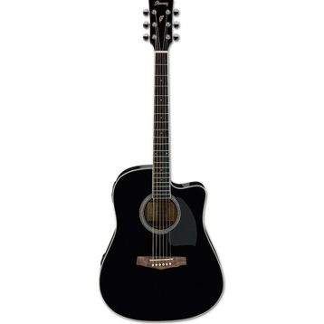Ibanez PF15ECE-BK Elektro Akustik Gitar