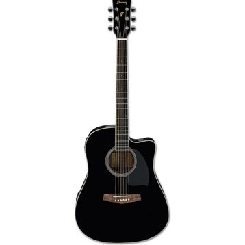 Ibanez PF15ECE-BK Elektro Akustik Gitar