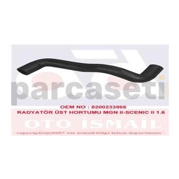 İbraş 11551 Motor Radyatörü Üst Hortum