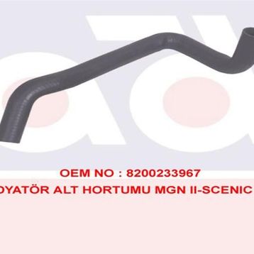 İbraş 11552 Motor Radyatörü Alt Su Hortumu