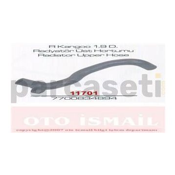 İbraş 11701 Motor Radyatörü Üst Hortum