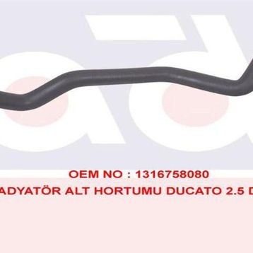 İbraş 14802 Motor Radyatörü Alt Su Hortumu