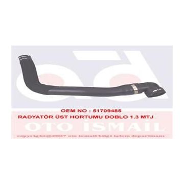 İbraş 14971 Motor Radyatörü Üst Hortum