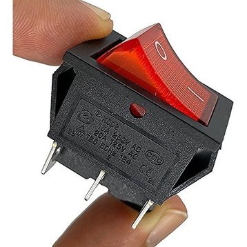 IC 104A 6P Geniş Işıklı Anahtar