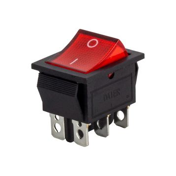 IC 104A 6P Geniş Işıklı Anahtar