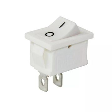 IC 125B-1 2P Beyaz Mini Işıksız Anahtar