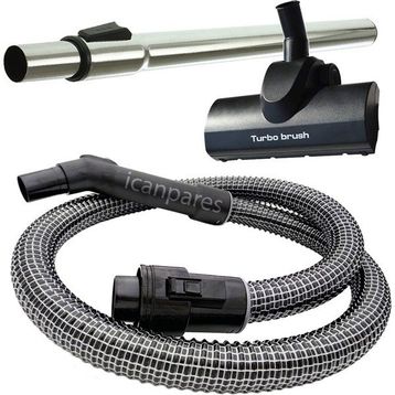 İcanpares Arçelik Uyumlu 9182001636 S 4310 S 4312 Aqualogic Süpürge Boru Turbo Emici Telli Hortum Seti