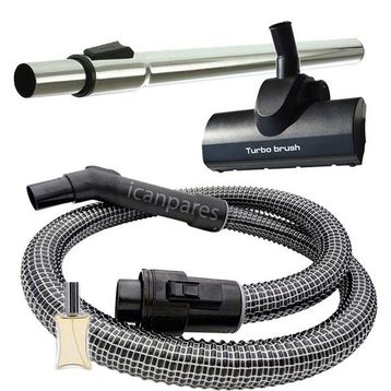 İcanpares Arçelik Uyumlu 9182001636 S 4310 S 4312 Aqualogic Süpürge Boru Turbo Emici Telli Hortum Seti