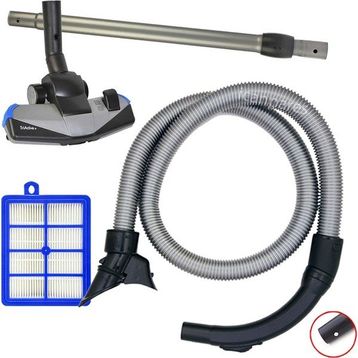 İcanpares Philips Uyumlu Fc 9200 9202 9205 9536 Marathon Süpürge Triactive Emici Pimli Boru Filtre Hortum Seti