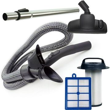 İcanpares Philips Uyumlu Fc 9200 9205 9210 Süpürge Boru Emici Hepa ve Silindir Filtre Telli Hortum Seti