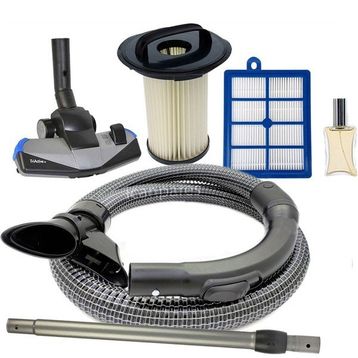 İcanpares Philips Uyumlu Fc 9222 9225 9236 Marathon Süpürge Triactive Emici Boru Filtre Set Telli Hortum Seti