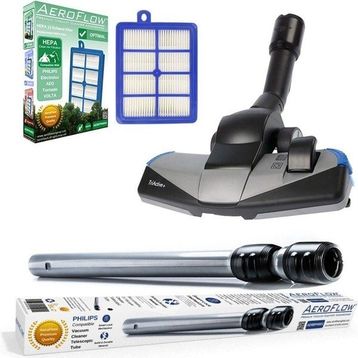İcanpares Philips Uyumlu Fc 9926, Fc 9925, Fc 9923, Fc 9919, FC9911 Triactive Başlık Çelik Boru Hepa Filtre