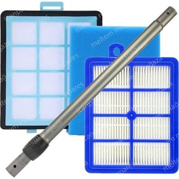 İcanpares Philips Uyumlu FC8766 FC8760 Süpürge Borusu, Ön Filtre ve Hepa Filtre