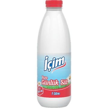 İçim 1 lt Taze Günlük Süt