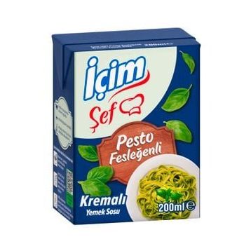 İçim 200 ml Şef Pesto Fesleğenli Krema