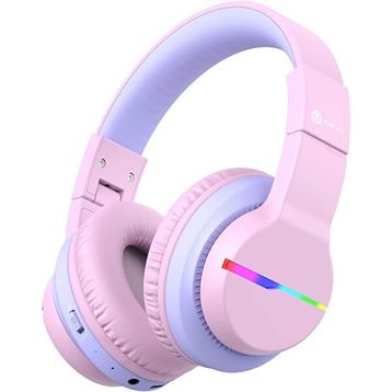 iClever BTH12 Pembe Çocuk Bluetooth Kulaklık