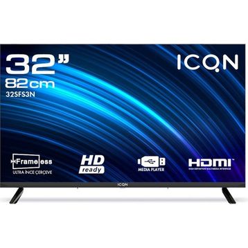 ICQN 32SFS3N 32 inç 82 Ekran HD Ready LED TV