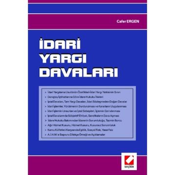 İDARİ YARGI DAVALARI - CAFER ERGEN