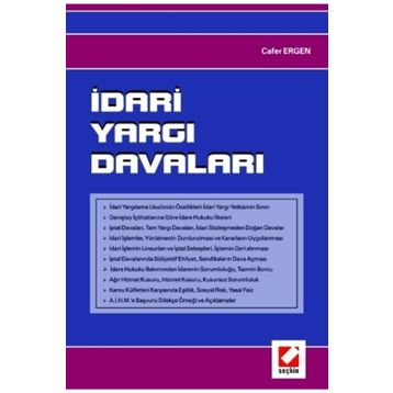 İDARİ YARGI DAVALARI - CAFER ERGEN