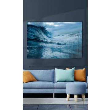 İdeal Glass Art Dalga Cam Tablo