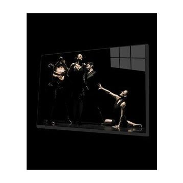 İdeal Glass Art Dansçılar Cam Tablo