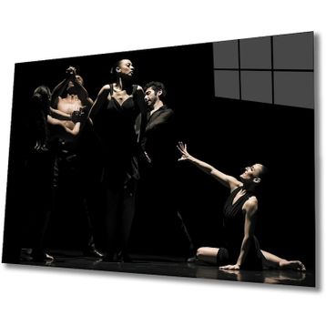 İdeal Glass Art Dansçılar Cam Tablo