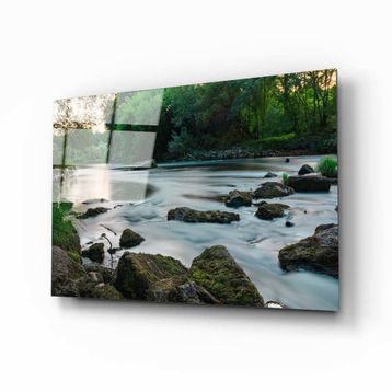 İdeal Glass Art Irmak Cam Tablo