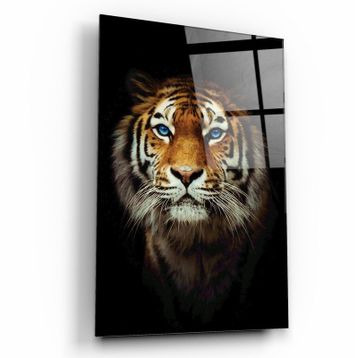 İdeal Glass Art Kaplan Cam Tablo