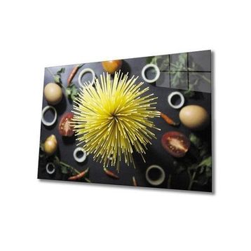 İdeal Glass Art Spagetti Cam Tablo