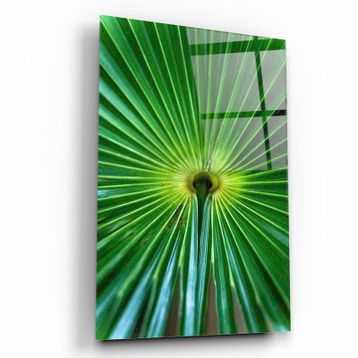 İdeal Glass Art Yaprak Cam Tablo