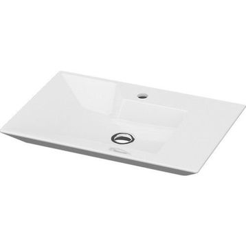 İdevit 65 cm Lara Tezgah Üstü Dolap Uyumlu Lavabo