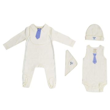 İdil Baby 9161 Yenidoğan Organik Bebek Takımı