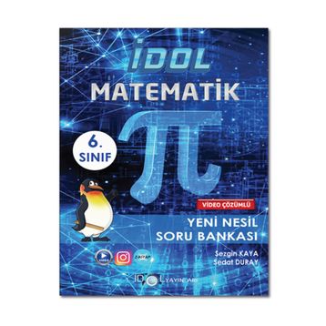 İdol Yayınları 6. Sınıf Yüksek Performans Matematik Soru Bankası
