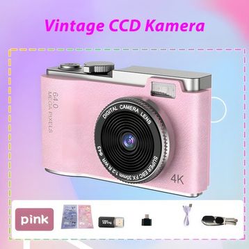iDragon LK-003 Pembe Mini Dijital Çocuk Fotoğraf Makinesi