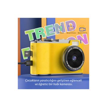iDragon LK-003 Pembe Mini Dijital Çocuk Fotoğraf Makinesi
