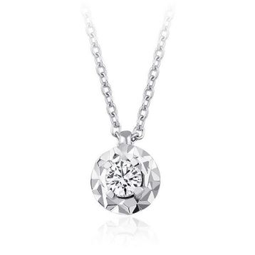 İf Pırlanta 0.15 ct Pırlanta Tektaş Kolye