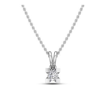 İf Pırlanta 0.15 ct Pırlanta Tektaş Kolye