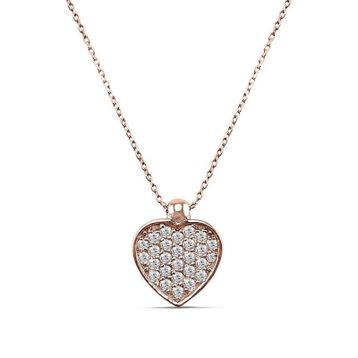 İf Pırlanta 0.26 ct Baget Pırlanta Kolye