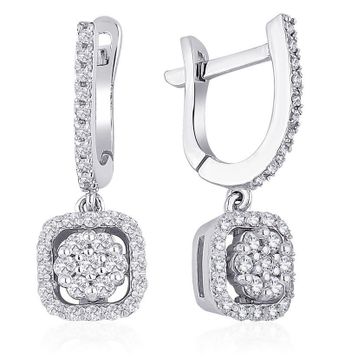 İf Pırlanta 0.48 ct Pırlanta Küpe
