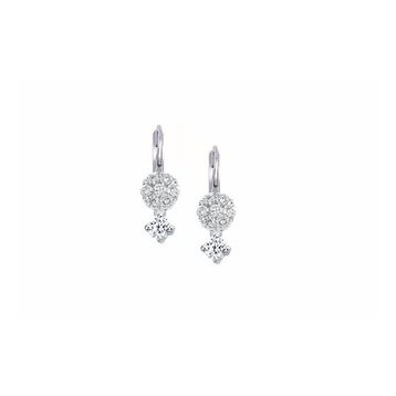 İf Pırlanta 0.48 ct Pırlanta Küpe