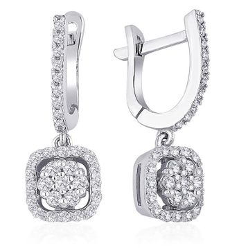İf Pırlanta 0.48 ct Pırlanta Küpe