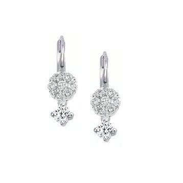 İf Pırlanta 0.48 ct Pırlanta Küpe