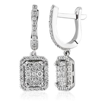 İf Pırlanta 0.53 ct Pırlanta Küpe