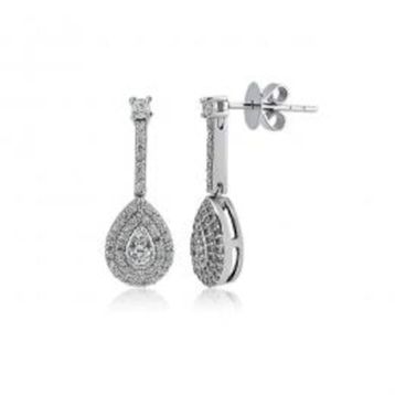 İf Pırlanta 0.53 ct Pırlanta Küpe