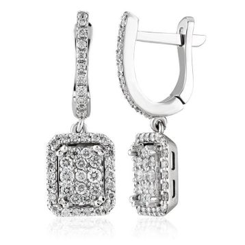 İf Pırlanta 0.53 ct Pırlanta Küpe