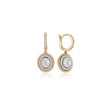 İf Pırlanta 0.65 ct Pırlanta Küpe