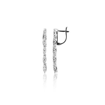 İf Pırlanta 0.65 ct Pırlanta Küpe