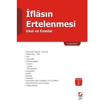 İFLASIN ERTELENMESI, BORCA BATIKLIK VE İYİLEŞTİRME PROJELERI - SEZAYI DUMANOĞLU