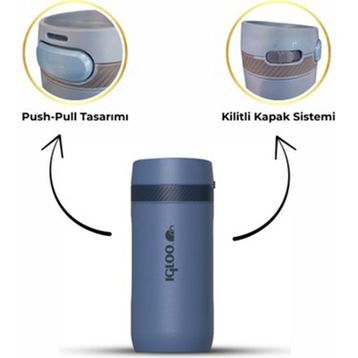 Igloo Squid 410 ml Lacivert Termos