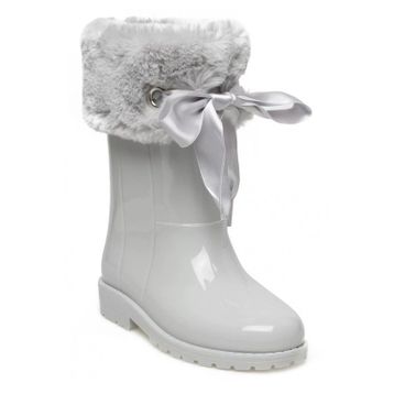 Igor Campera Charol Soft W10239-250 Gri Çocuk Yağmur Çizmesi
